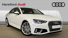 Audi A4 35 TFSI S Line 4dr S Tronic Petrol Saloon
